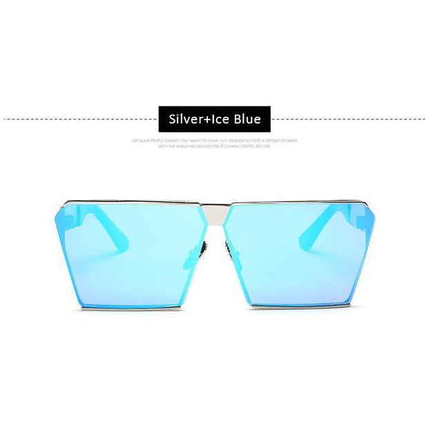 New fashion Steampunk Square Sunglasses