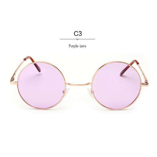 ROYAL GIRL New Retro Round Sunglasses