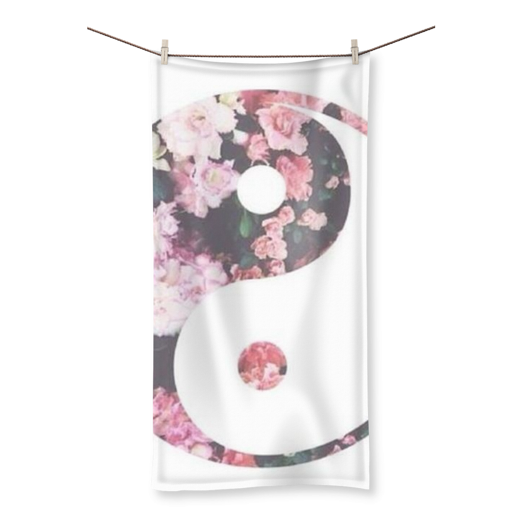 Ying Yang Beach Towel