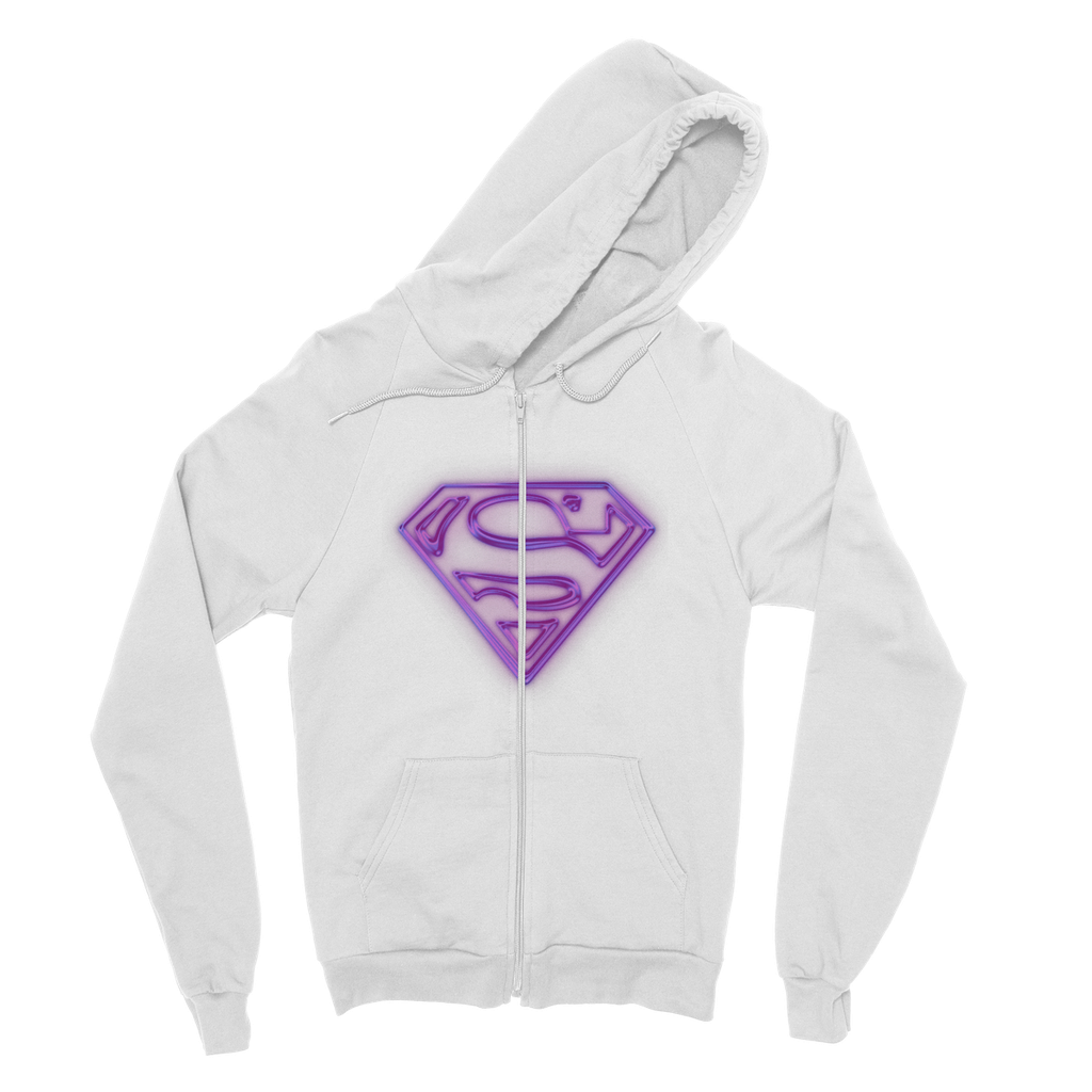 Super Ultra Fine Jersey Zip Hoodie