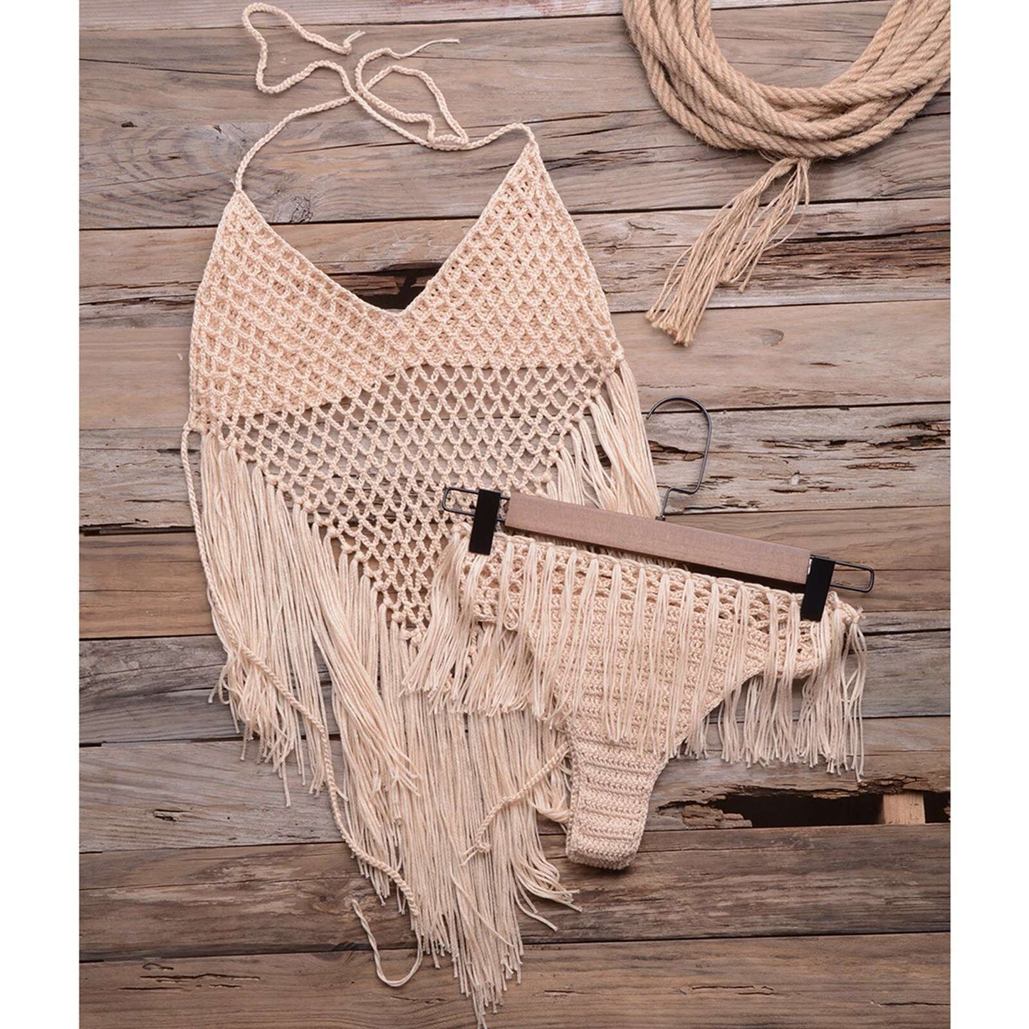 Boho Knit Bikini