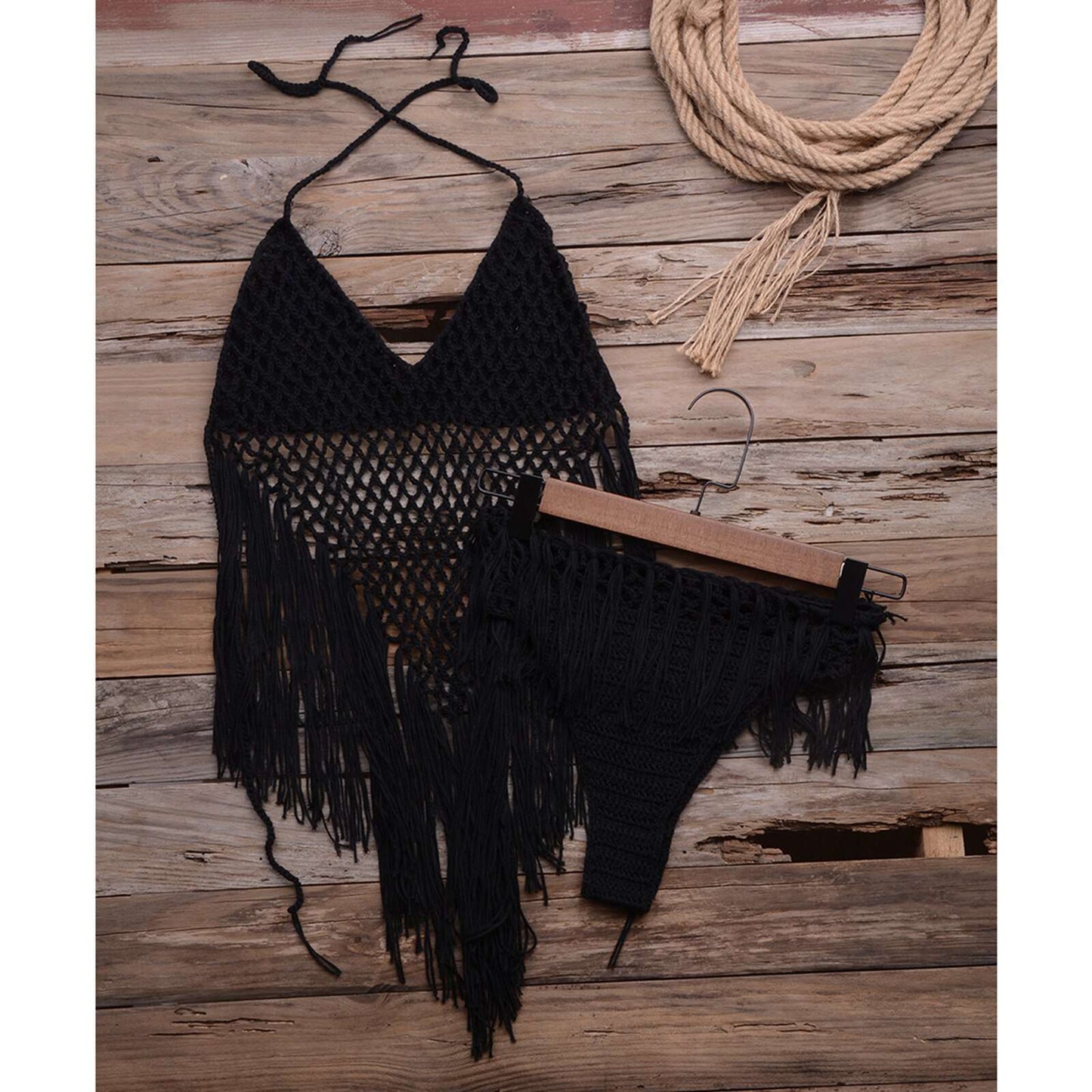 Boho Knit Bikini