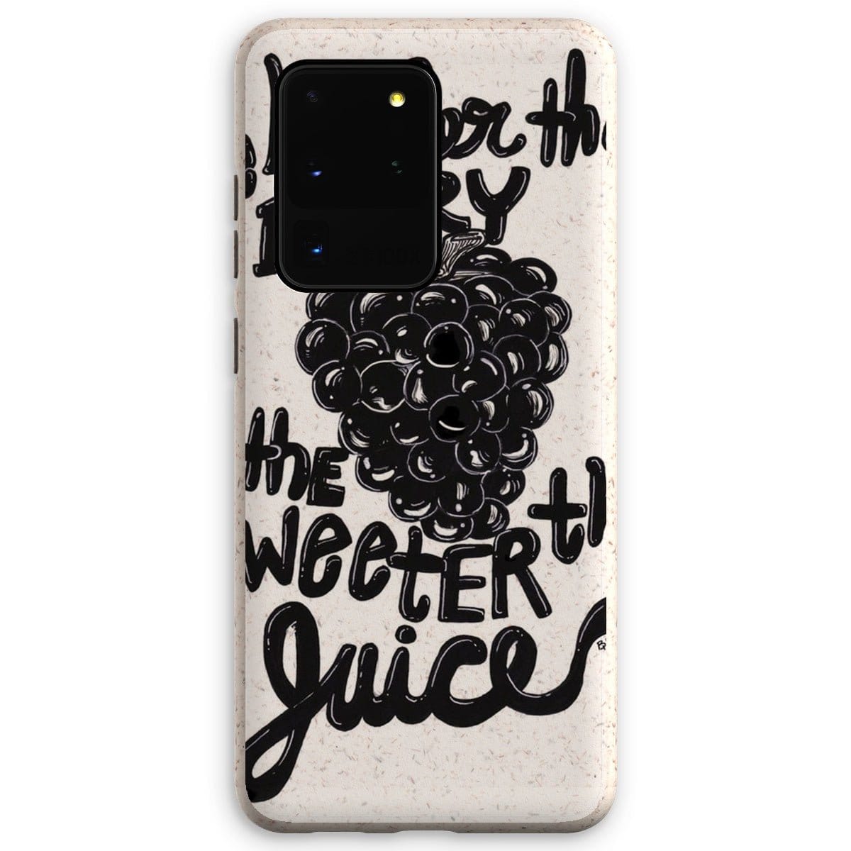 The Blacker the Berry Eco Phone Case