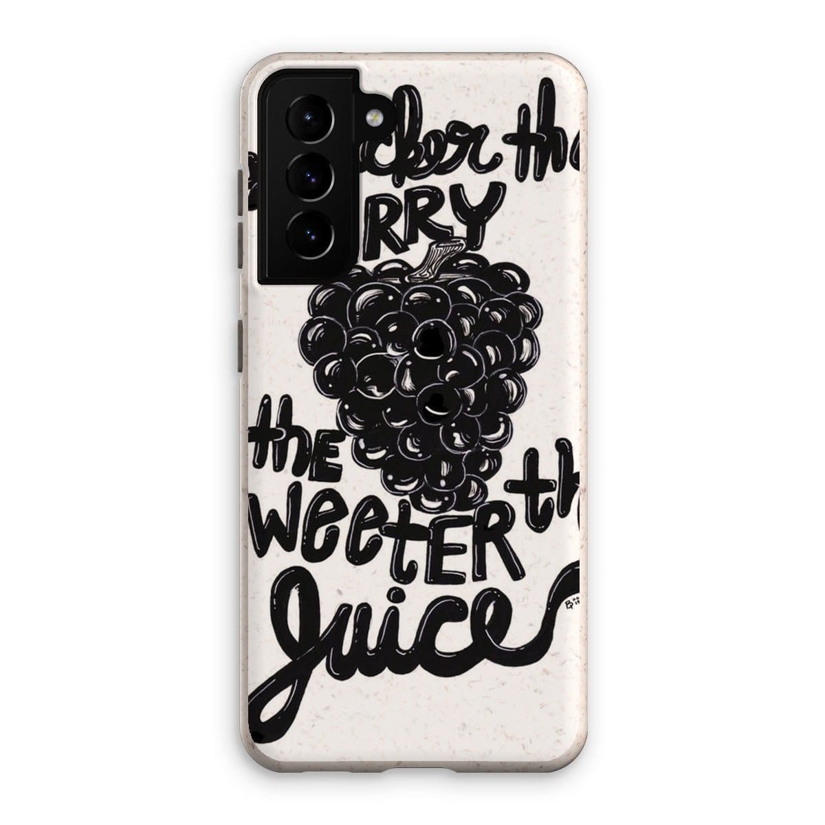 The Blacker the Berry Eco Phone Case