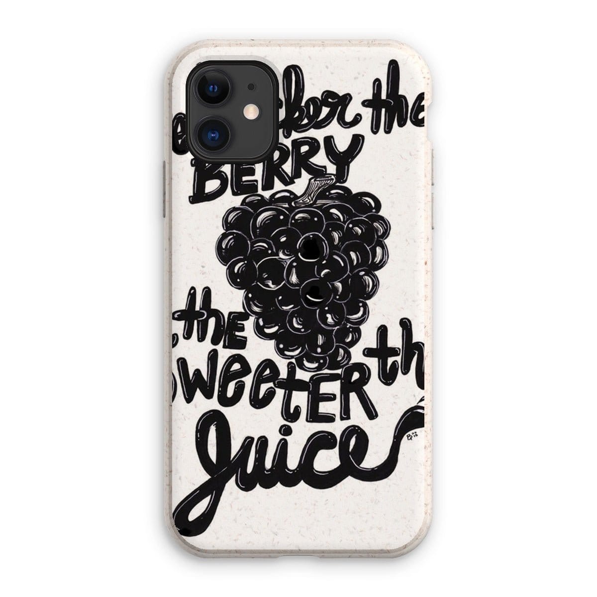 The Blacker the Berry Eco Phone Case