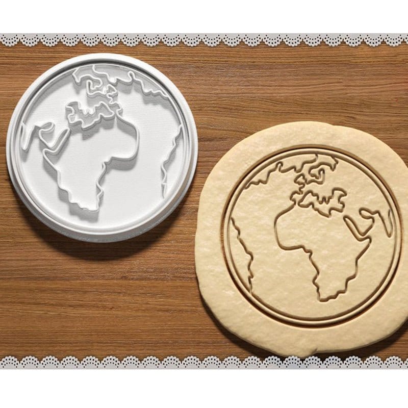 World Map/Africa/russia/ameria/australia Map Cutting Mold Polymer Clay Cutter Designer Diy Hobby Craft Art Supplies pottery tool